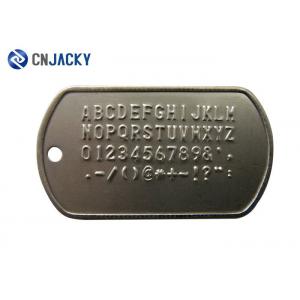 China Customized Pet ID Label And Military Dog Label Stainless Steel Sheet Metal Nameplate supplier
