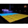 China Customer Label LED Dance Floor with Glowing Lighting Effect and DMX512 Control System wholesale