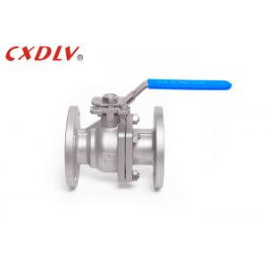 150LB 2'' Flanged Ball Valve Stainless Steel CF8 CF8M Direct Mounting Pad ball valve stainless steel