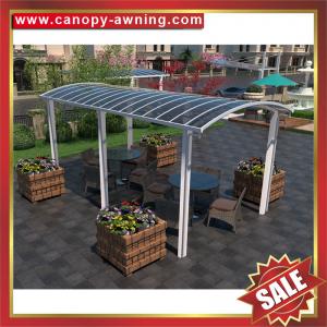 hot selling outdoor backyard polycarbonate aluminum sunshade shelter gazebo canopy awning