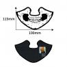 Hot Sales! Wholesale Funny Festival Cosplay Costume el Mask Flashing Light Up