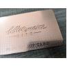 China 0.8mm Metal Business Card Etching Logo Hico Magnetic Stripe wholesale