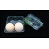 China egg trays clear quail egg trays with 6 holes 2*3 holes PVC / PET / APET... quail egg container wholesale