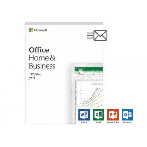 China Microsoft Office Home and Business 2019 Compatible Windows 10 Apple mac supplier