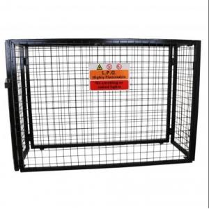 China Galvanized Steel Wire Gas Bottle Mesh Cage 920mm*1000mm*500mm For UK Market wholesale