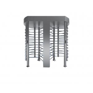 Mechanical Turn Style Gate Stainless Steel Turnstile Full Height 30 People/Min