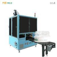 China 60pcs / Minute High Accuracy Silk Screen Printing Machine Automatic Servo UV Curing For Jars on sale