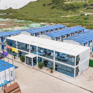 China Flat Pack Container House with Perfect and After-Sale Service Online Technical Support wholesale