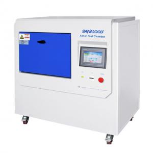 China Safety Helmet Ultraviolet Aging Test Chamber Stand Type Full Spectrum Sunlight Simulation Per ASTM B155 supplier