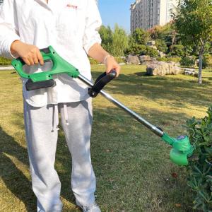 China DC Electric Grass Trimmer Brush Cutter 21V Weed Eater Home Power supplier