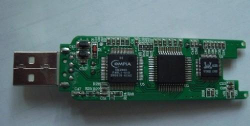 USB 2 Layer Through Hole PCB Assembly Customized SMT Through Hole