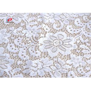 China 170gsm 90% Nylon 10% Spandex Lace Fabric For Underwear supplier