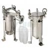 5 Microns 304 Bag Filter Housings Stainless Steel For Water Liquid Treatment