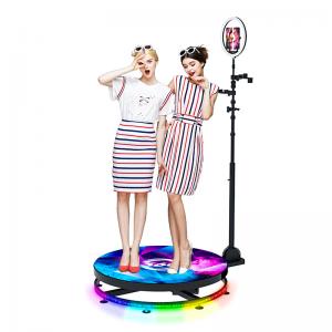 China 360 Degree F2.8 Spinning Camera Booth For Professional Photography supplier
