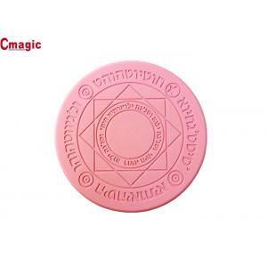China Cmagic Qi Wireless Charger , 10W Powerful Fast Round Qi Wireless Charging Pad supplier