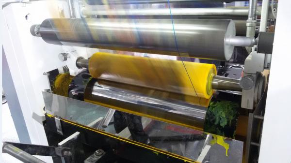 ELS gravure printing process electric drying tube 300m/min 750mm unwind/rewind 3