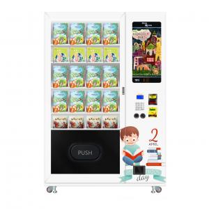 Customize 24/7 hours service book Vending Machine for magazine books in the book store and library