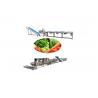 China 10KW Vegetable Salad Cabbage Lettuce Washing Production Line wholesale