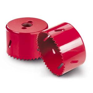 Bi - Metal M3/M42 High Speed Steel Hole Saw For Metal Sheet Red Color