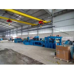 Double Slitter Heads Coil to Coil Steel Slitting Recoiling Line For CR Carbon Steel Sheet