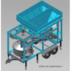 Quick Relocation Tank 100L Mobile Concrete Batch Plant