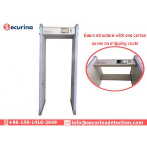 High End Security Gate Scanner , Metal Detector Walk Through Gate 60 Zones