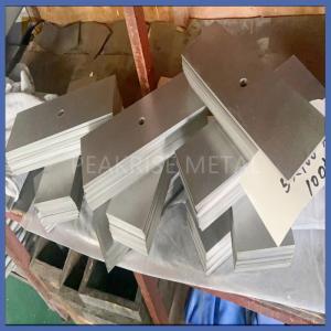 China 99.95% Pure Molybdenum Plate Electrode For Soda Lime Glass Melting Furnace supplier