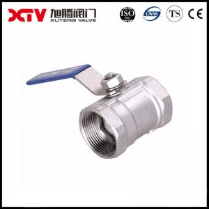 China Stainless Steel Manual Floating Ball Valve for Oil Media Application supplier