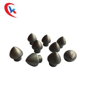 China Alloy Tungsten Carbide Drill Bits Polished Grey Color For Tunnel Tooth Tungsten Carbide Wear Parts supplier