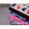 Hot Sell custom solid with various pattern polar fleece baby blanket fabric for