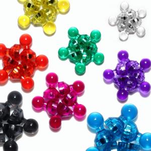 Custom Color Plastic Neodymium Magnetic Push Pin For Office Magnets