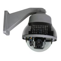 Outdoor IR Intelligent PTZ Speed Dome Camera PELCO-D / PELCO-P , 850nm