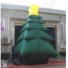 China Green PVC Coated Nylon Advertising Inflatable Chrismas Tree For Decoration wholesale