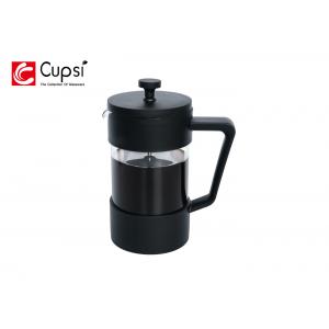 China Different Capacity Plastic French Press Heat Resistant Borosilicate supplier