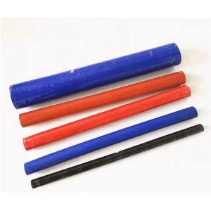China Extruded High Hardness Round Silicone Tube Highly Durable supplier