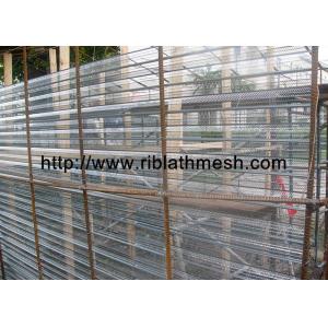 China V Structure Expanded Metal Mesh 10cm Rib Distance Building Materials supplier