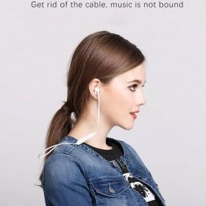 Wireless Earphone Bluetooth Headset Noise Cancelling Earpiece Sports Headphones with Microphone