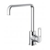 China OEM Stylish Single Hole Kitchen Sink Faucet Commercial Sink Taps 304mm High on sale