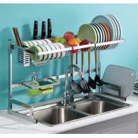 China Polishing Sink Drying Rack 20 Inch Height , Rust Free Kitchen Dish Rack Over Sink on sale