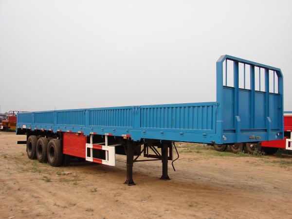 SINOTRUK 40ft Heavy Duty Semi Trailers Cargo Truck 2 / 3 Axles With 40-60 Tons