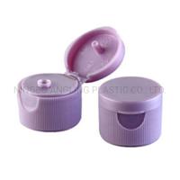 China Yuyao Cheaper 24410 Ribbed Plastic Flip Top Cap in Colors Customized Request Customization on sale