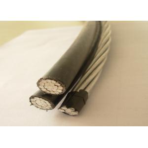 China 0.6/1kv self supporting aerial bundle cable with ACSR messenger supplier