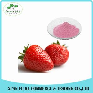 Food Ingredients Freeze Dried Strawberry Fruit Powder from China