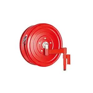 China 15m Manual Fire Reel with 0.8Mpa Outlet Pressure fire hose reel various type supplier