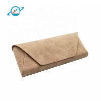 China Women And Men Folding Optical Glasses Case Suede Glasses Case Personalized on sale
