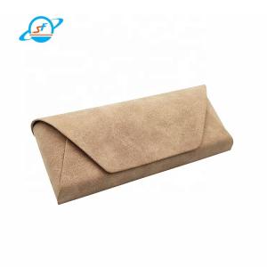 Women And Men Folding Optical Glasses Case Suede Glasses Case Personalized