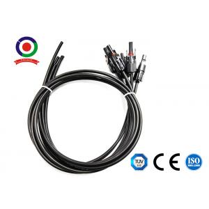 China Power Solar Extension Cable With PV DC Connector Used In Solar Panel System supplier