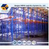 China Anti-Rust Metal Storage Drive Through Pallet Racking With Electrostatic Spray wholesale