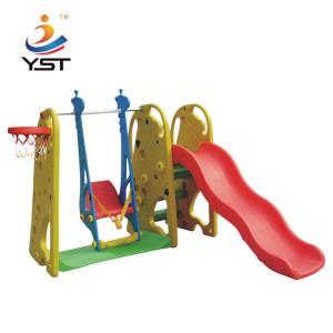 China LDPE Kids Swing Slide , Toddler Swing And Slide Set Easy Installation supplier