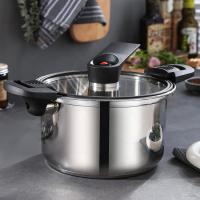 China Custom Kitchen Pressure Cooker 24cm 304 Stainless Steel Pressure Cooker on sale